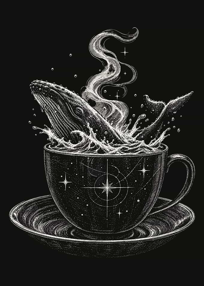 Whale in a Celestial Teacup