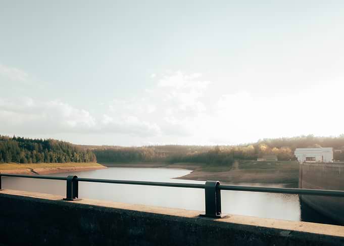 Serene View from Dam