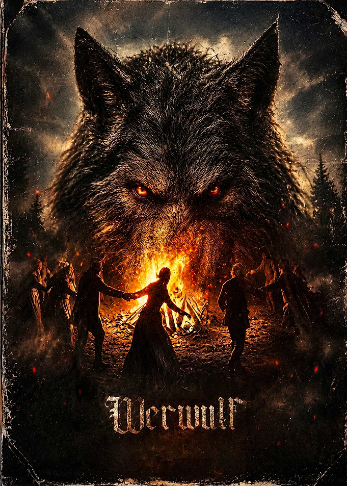 Werwulf Dark Fantasy Horror Poster