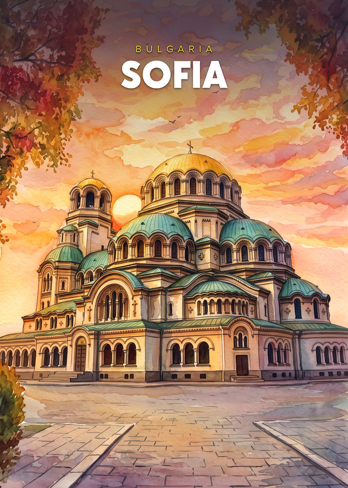 Sofia Bulgaria Painting