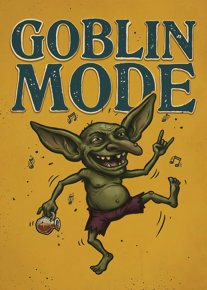 Goblin Mode Party Poster