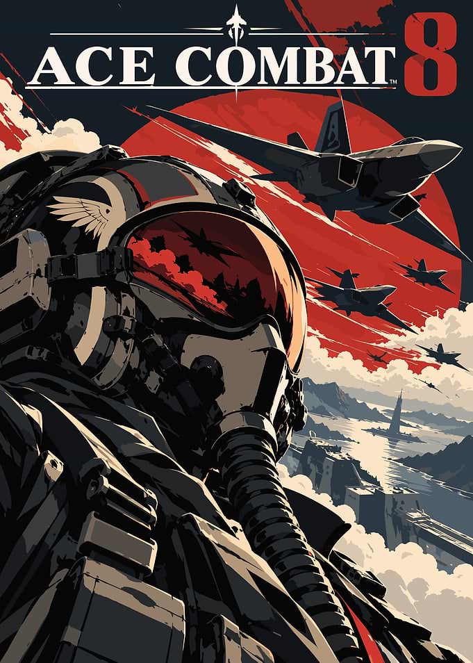 Ace Combat 8 Fighter Pilot Poster