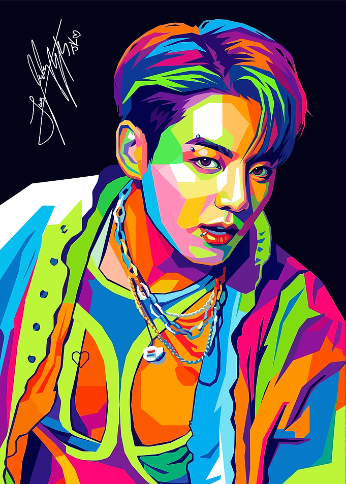Jungkook Pop Art Portrait