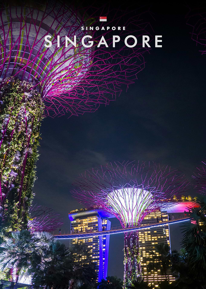 Singapore Gardens by the Bay Night