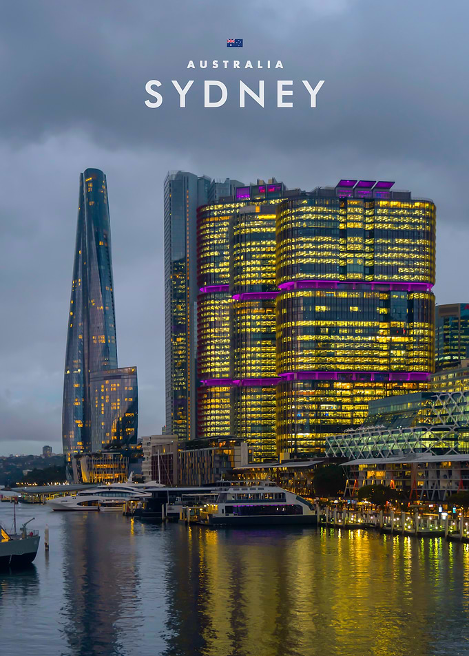 Sydney Skyline at Twilight
