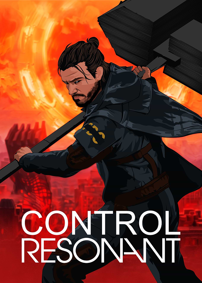 Control Resonant Warrior Illustration