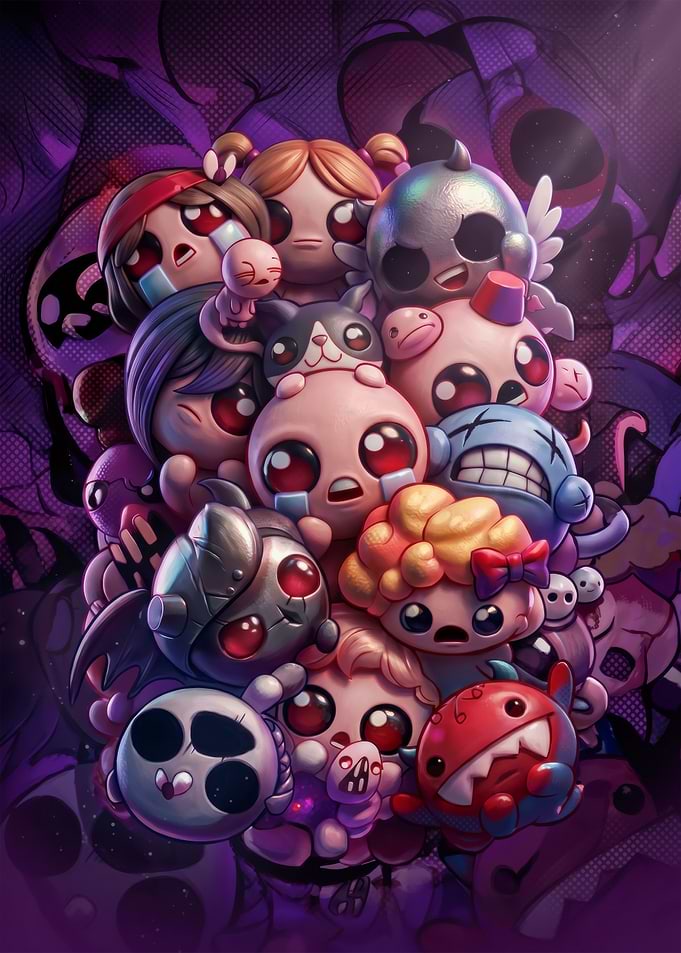 The Binding of Isaac Collage