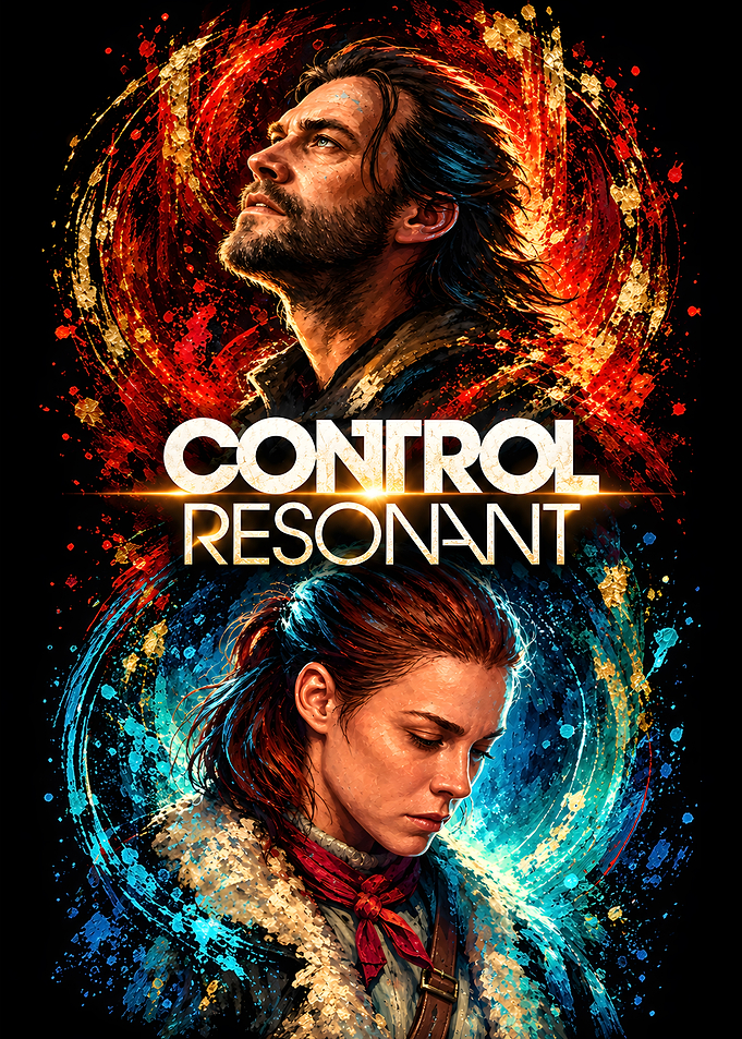 Control Resonant Dual Character Poster