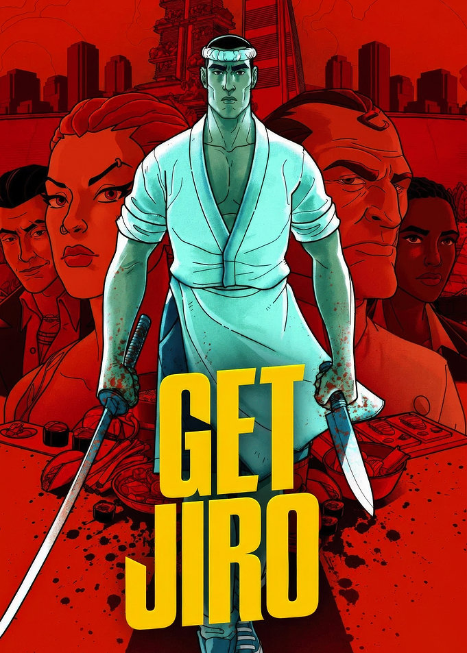 Get Jiro Graphic Novel Cover Art