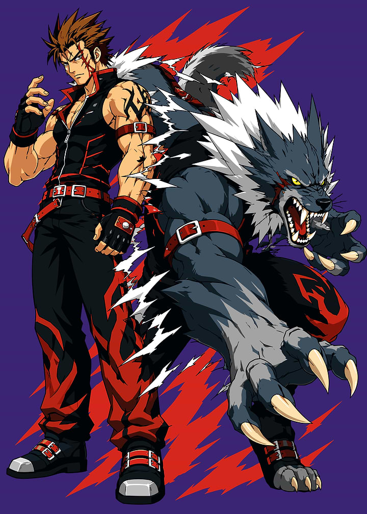 Yugo Ogami Bloody Roar Character Art