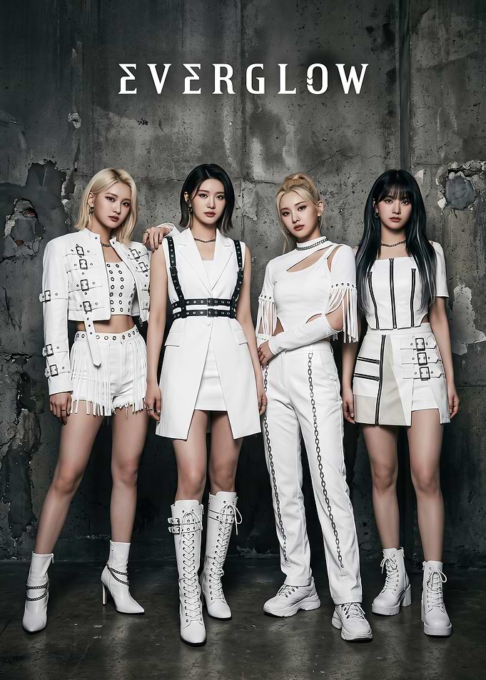 Everglow K-pop Group Promotional Photo