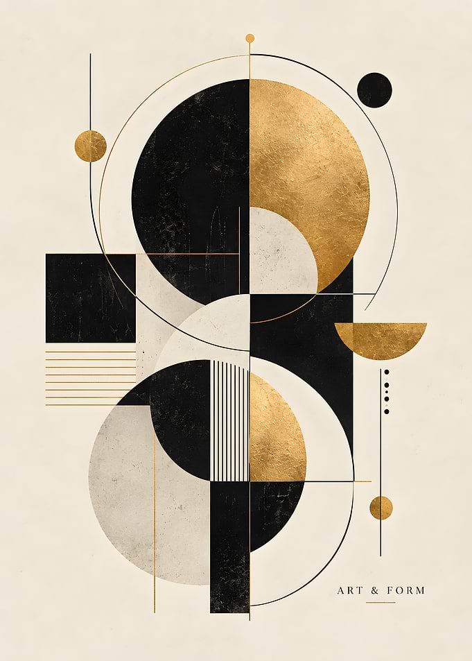 Art And Form Geometric Composition