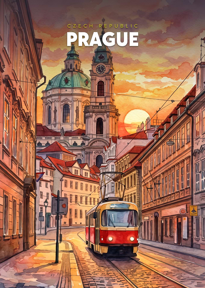 Prague Cityscape