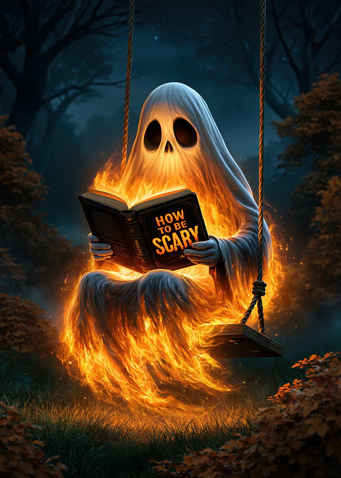 Ghost Reading How To Be Scary