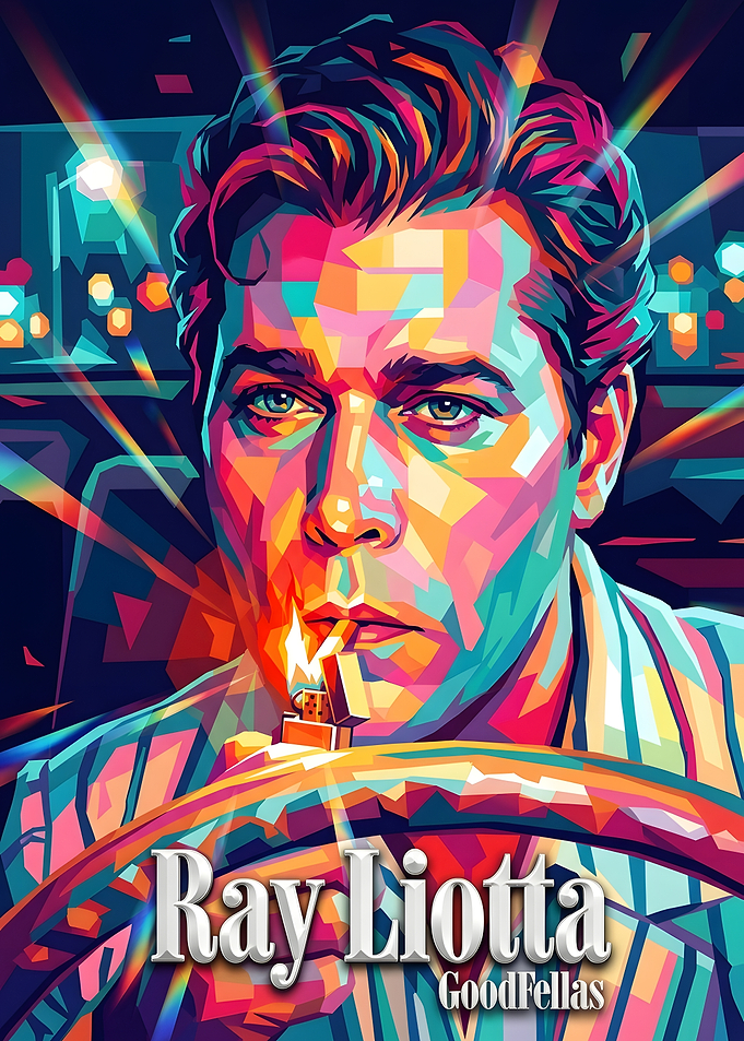 Ray Liotta Goodfellas Pop Art Portrait