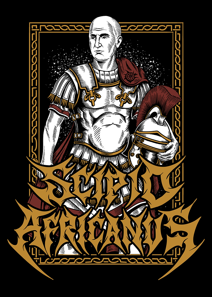 Scipio Africanus Roman General Illustration