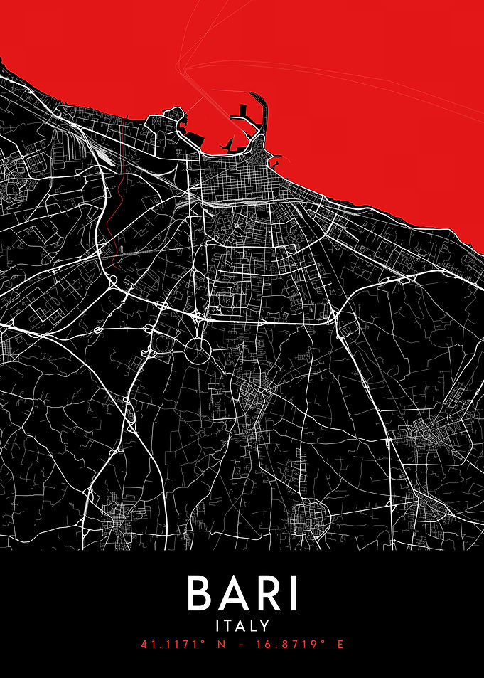Bari Dark Map