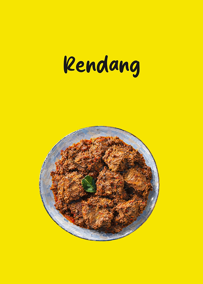 Indonesian Beef Rendang Dish