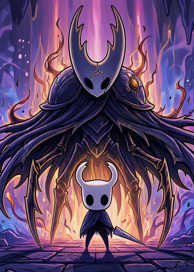 The Knight and the Hollow Knight