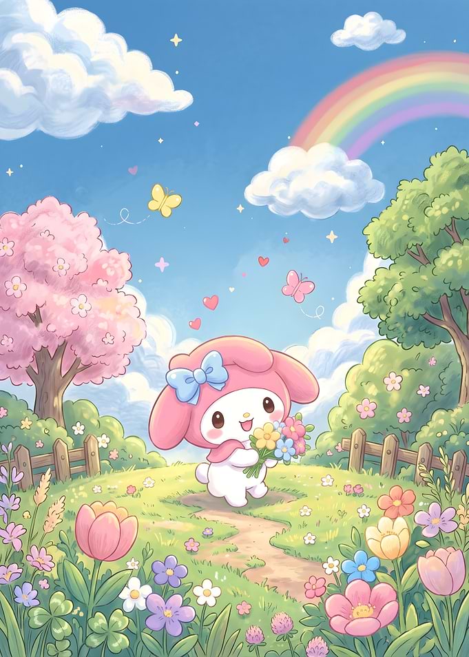 My Melody in a Sunny Meadow