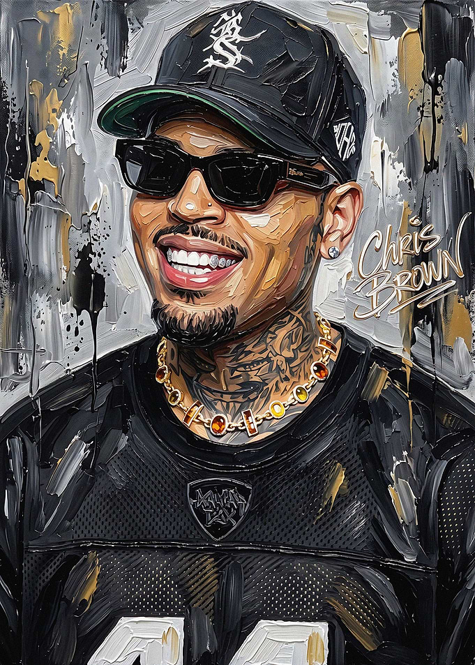 Chris Brown Portrait