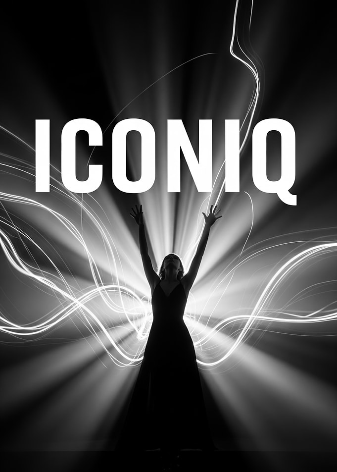 Iconiq Silhouette with Radiant Light