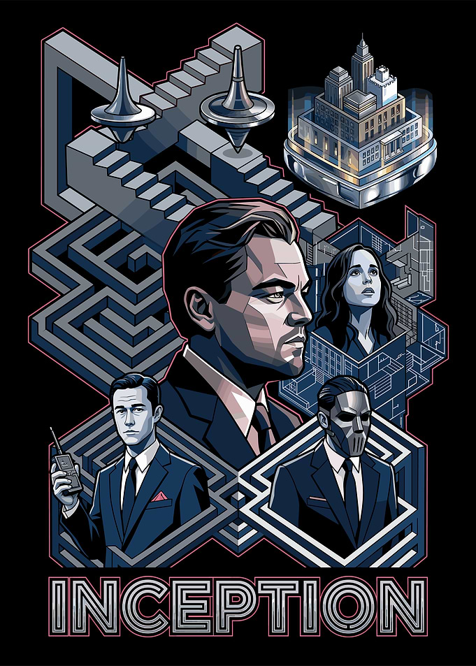 Inception Movie Poster Art