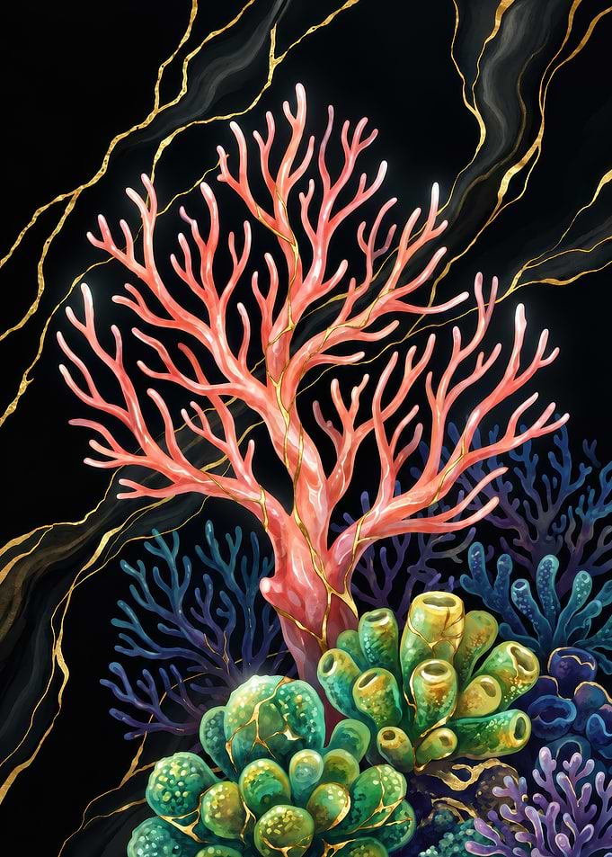 Kintsugi Reef in Black Water