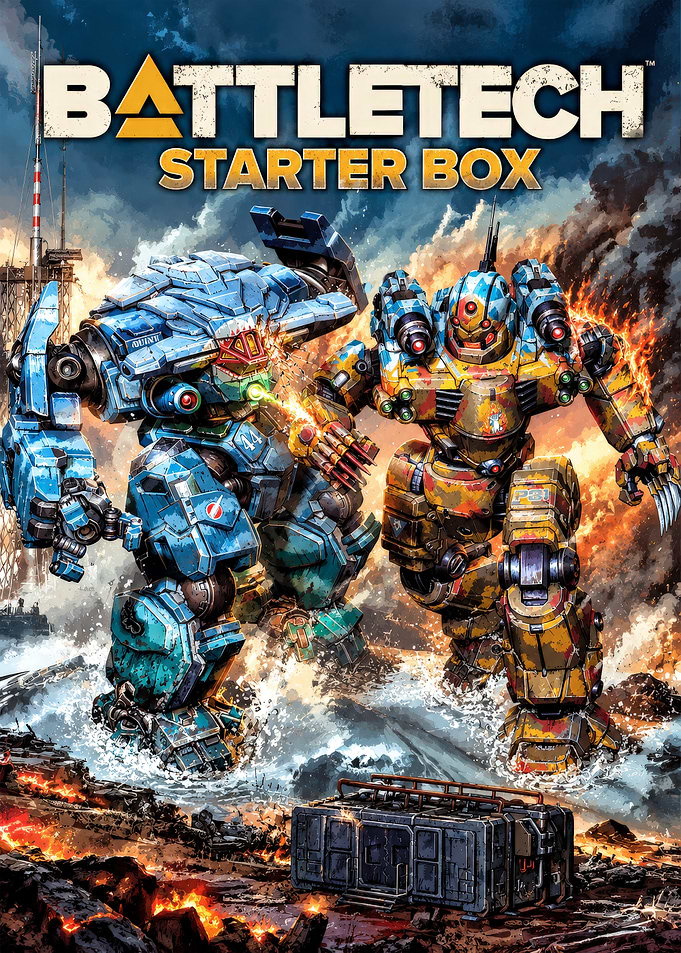 BattleTech Starter Box Cover Art