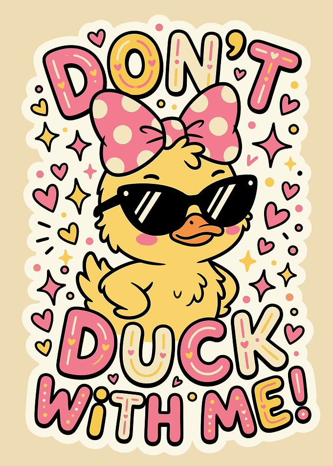DON'T DUCK WITH ME!