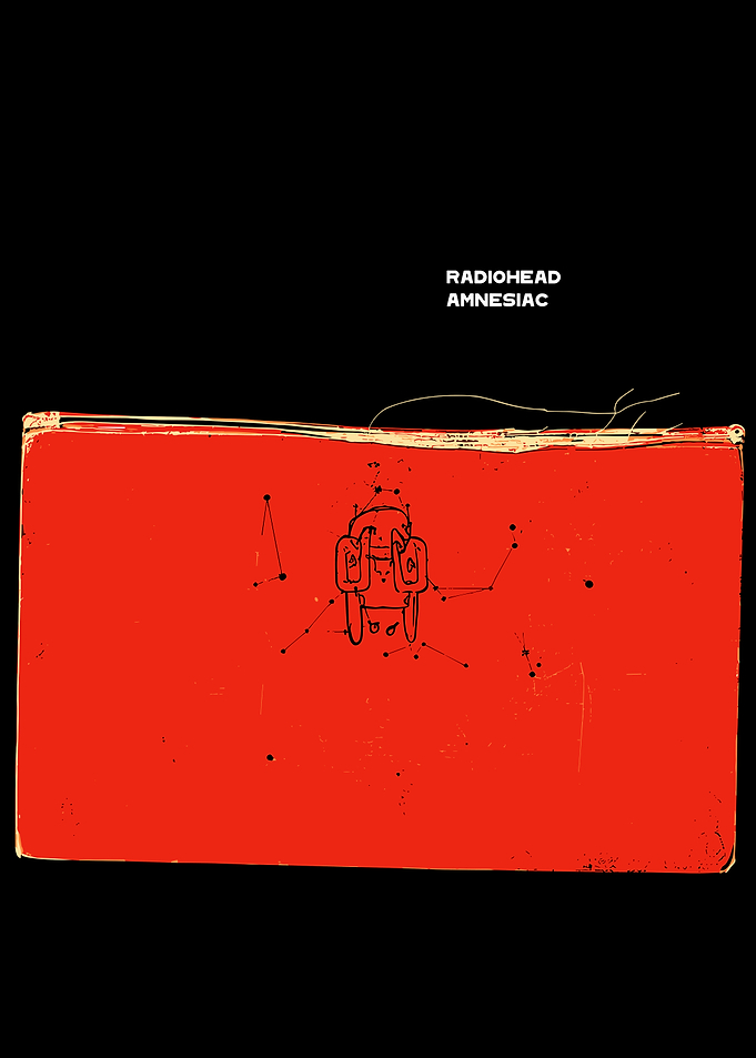 Radiohead Amnesiac Album Cover Art