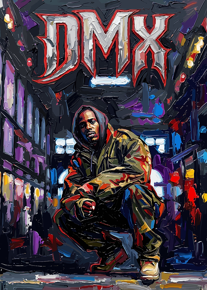 DMX Urban Street Art Portrait