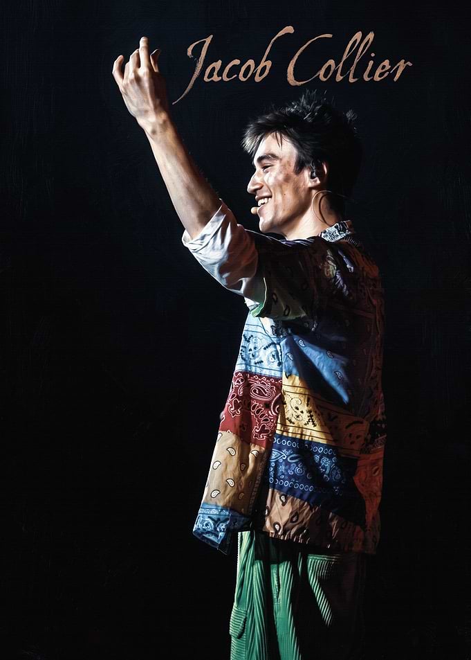Jacob Collier Performing Live Portrait