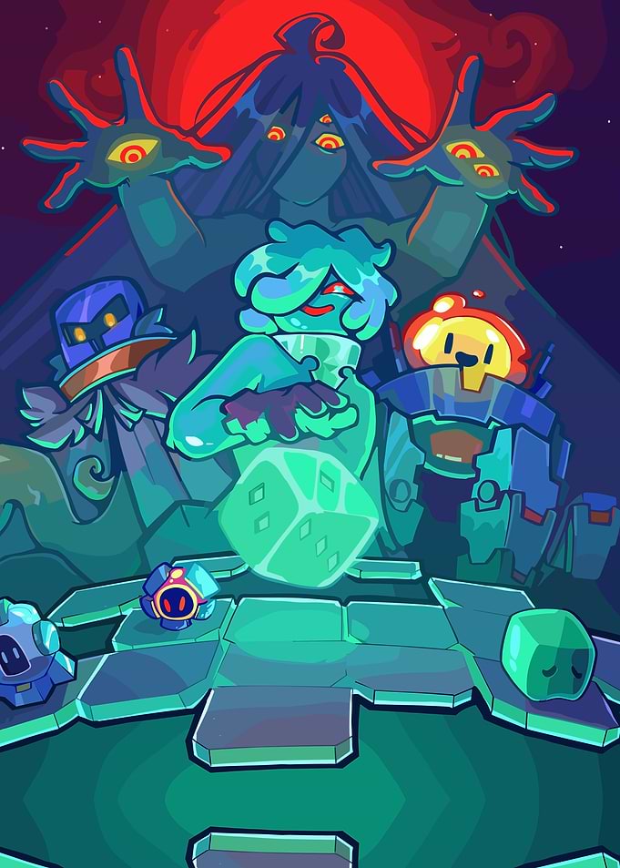 Dicevaders Game Art