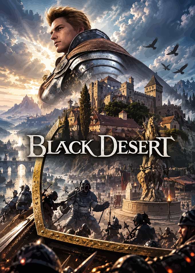 Black Desert Online Game Poster