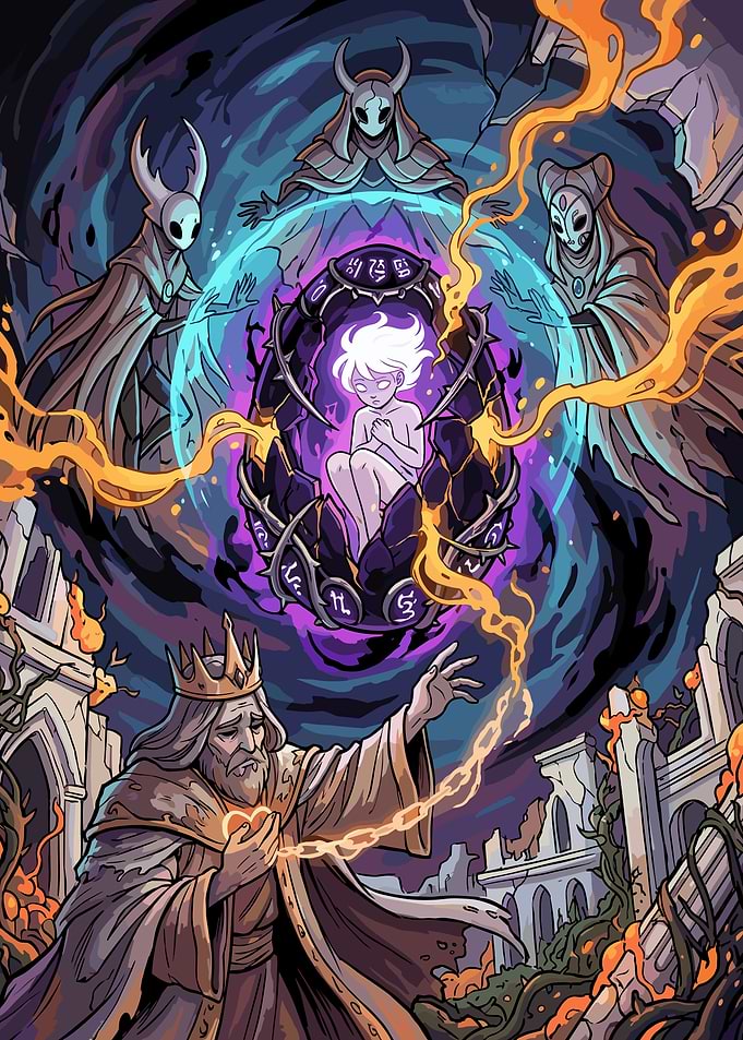 Hollow Knight Fan Art Illustration