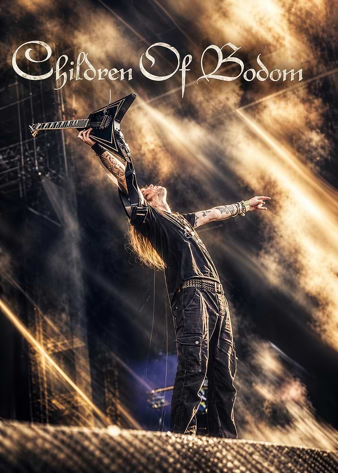 Children of Bodom Live Concert Poster