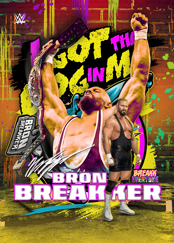 Bron Breakker: Champion's Graffiti Triumph