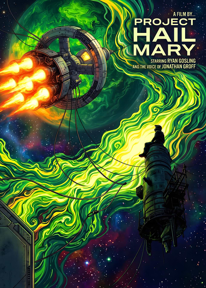 Project Hail Mary Movie Poster Art