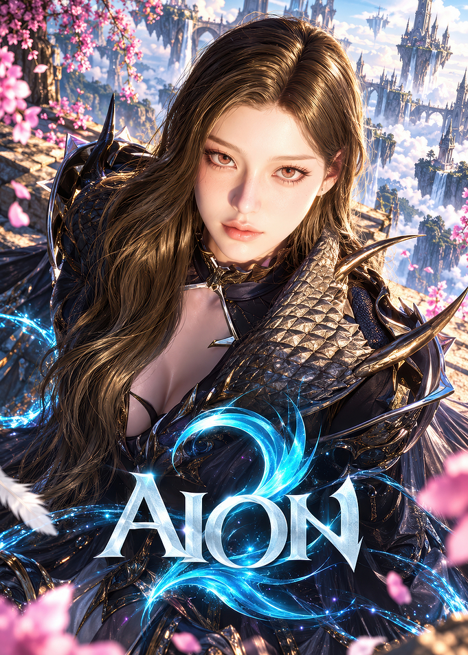 Aion 2 Fantasy Game Promotional Art