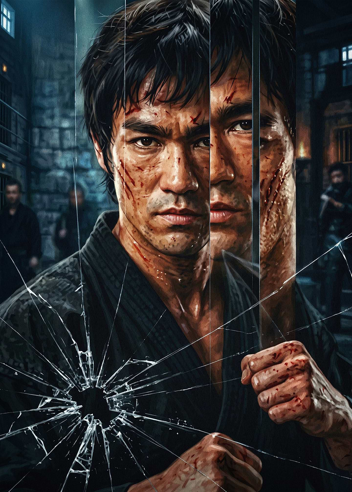 Martial Arts Master Broken Glass Ar
