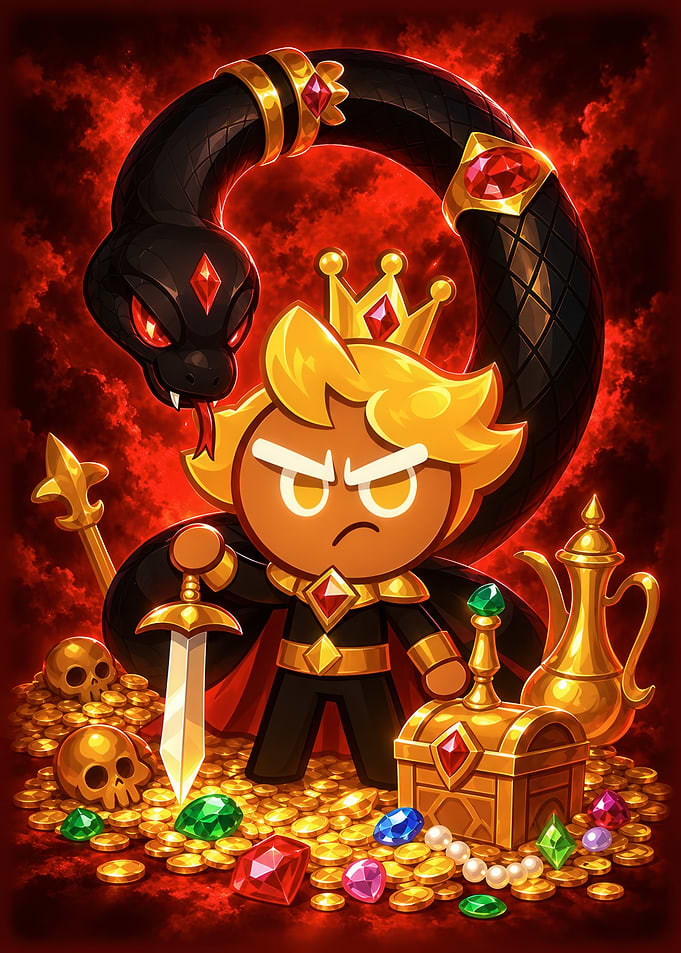 Cookie Run Kingdom Golden Cheese Cookie