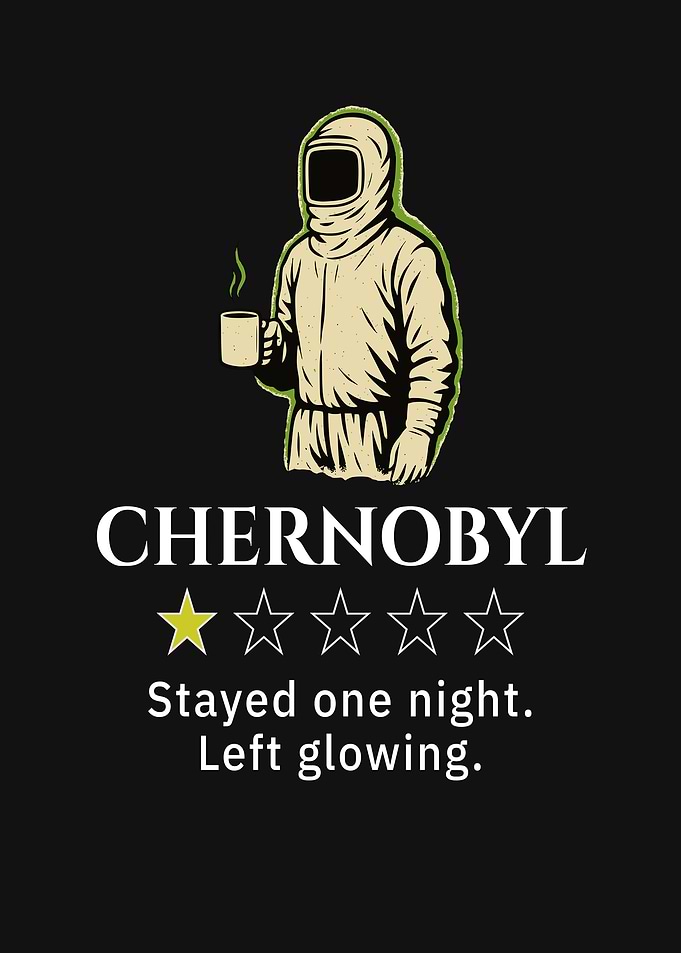 Chernobyl One Star Review Design