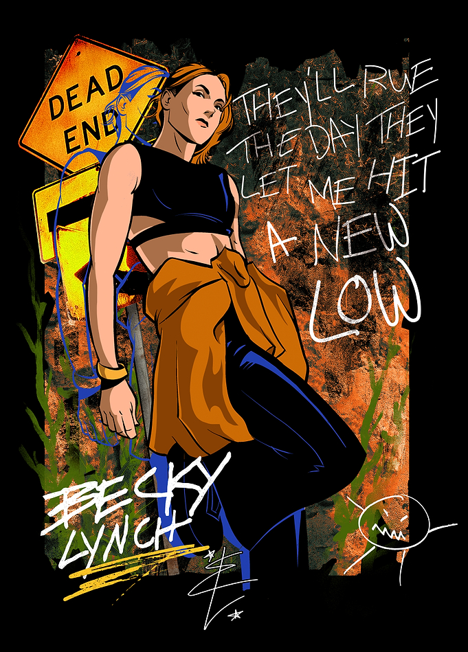 Becky Lynch: The Man's Gritty Resolve