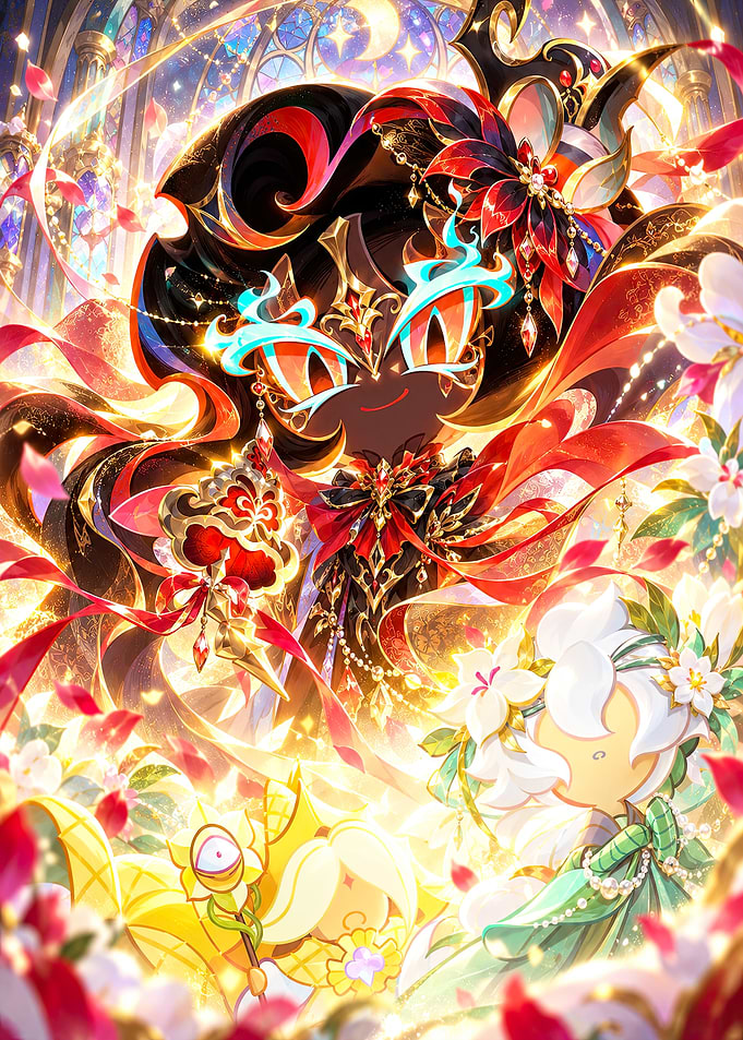 Cookie Run Kingdom Dark Cacao Illustration