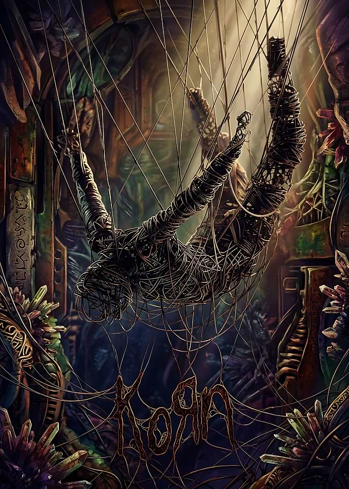 Korn Band Surreal Artistic Poster