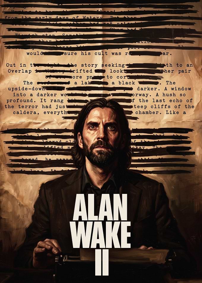 Alan Wake 2 Promotional Poster