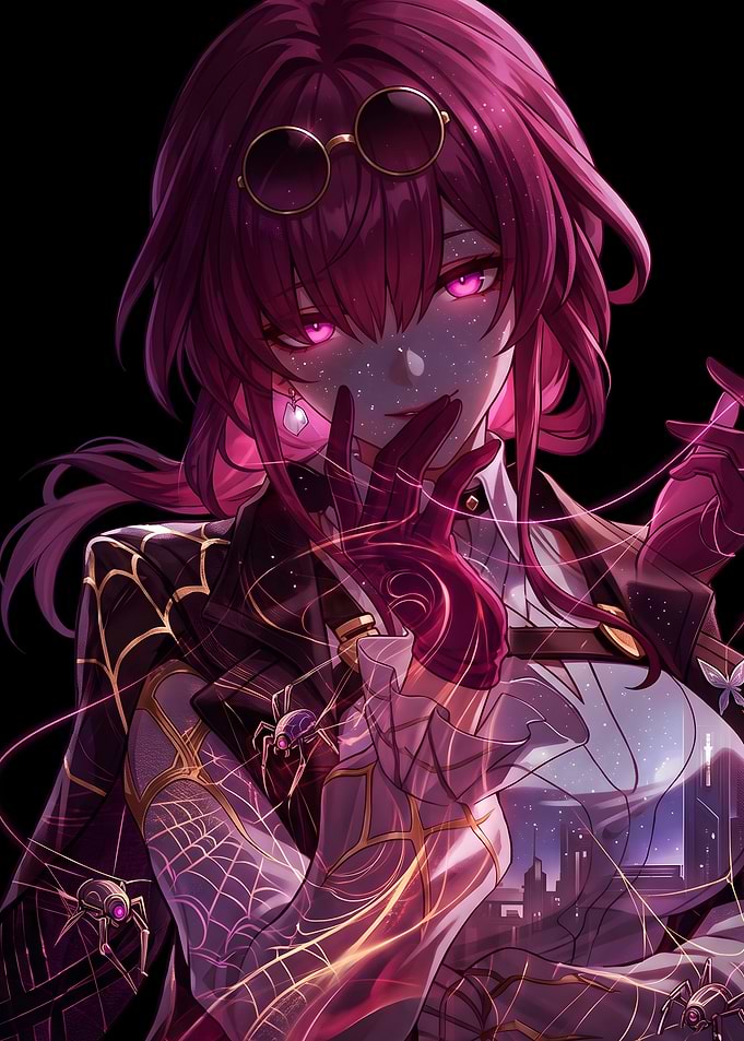 Kafka Honkai Star Rail Digital Art