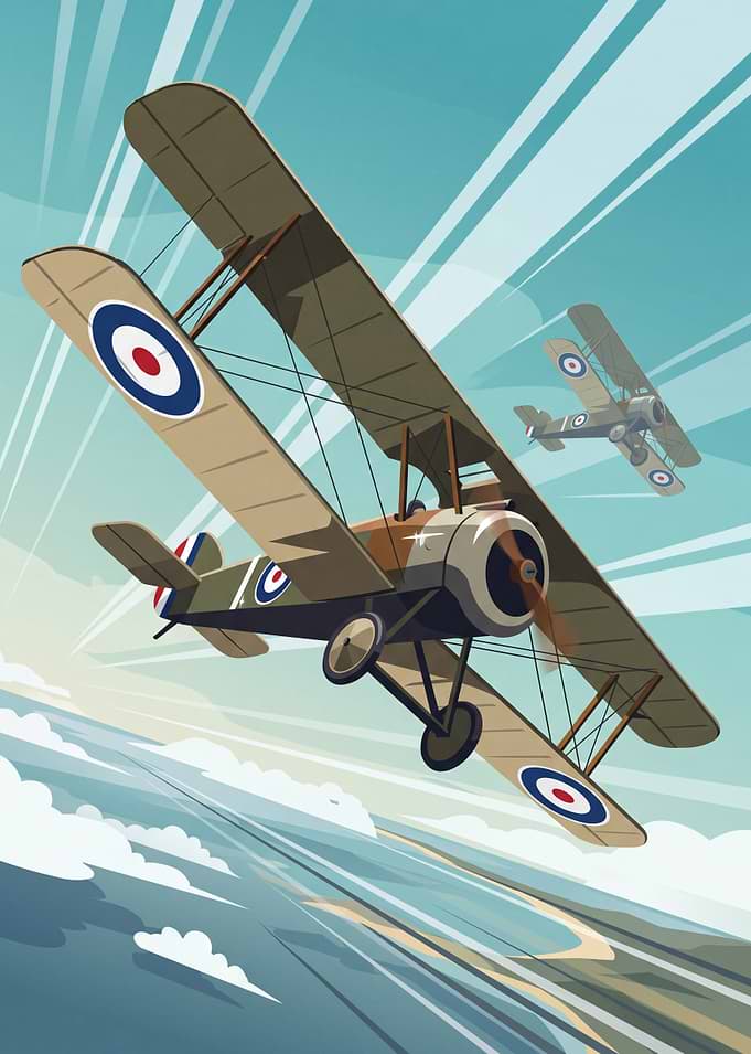Sopwith Camel Pixel