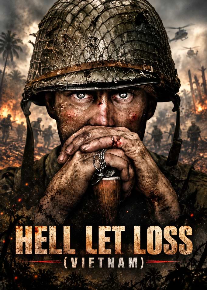 Hell Let Loss Vietnam War Poster